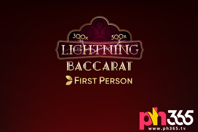 First Person Lightning Baccarat Evolution Highlights