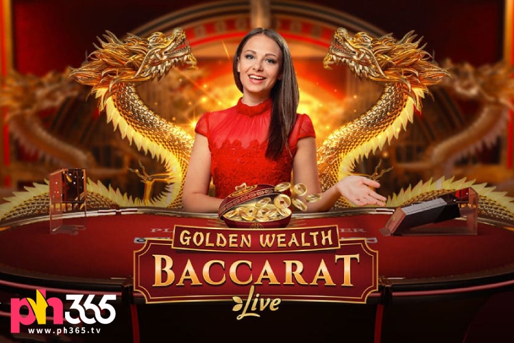 Golden Wealth Baccarat is a Ph365 Casino Game produced by Evolution. With its elegant, VIP-style setting and magic pot, Golden Wealth Baccarat is a 'luckier'